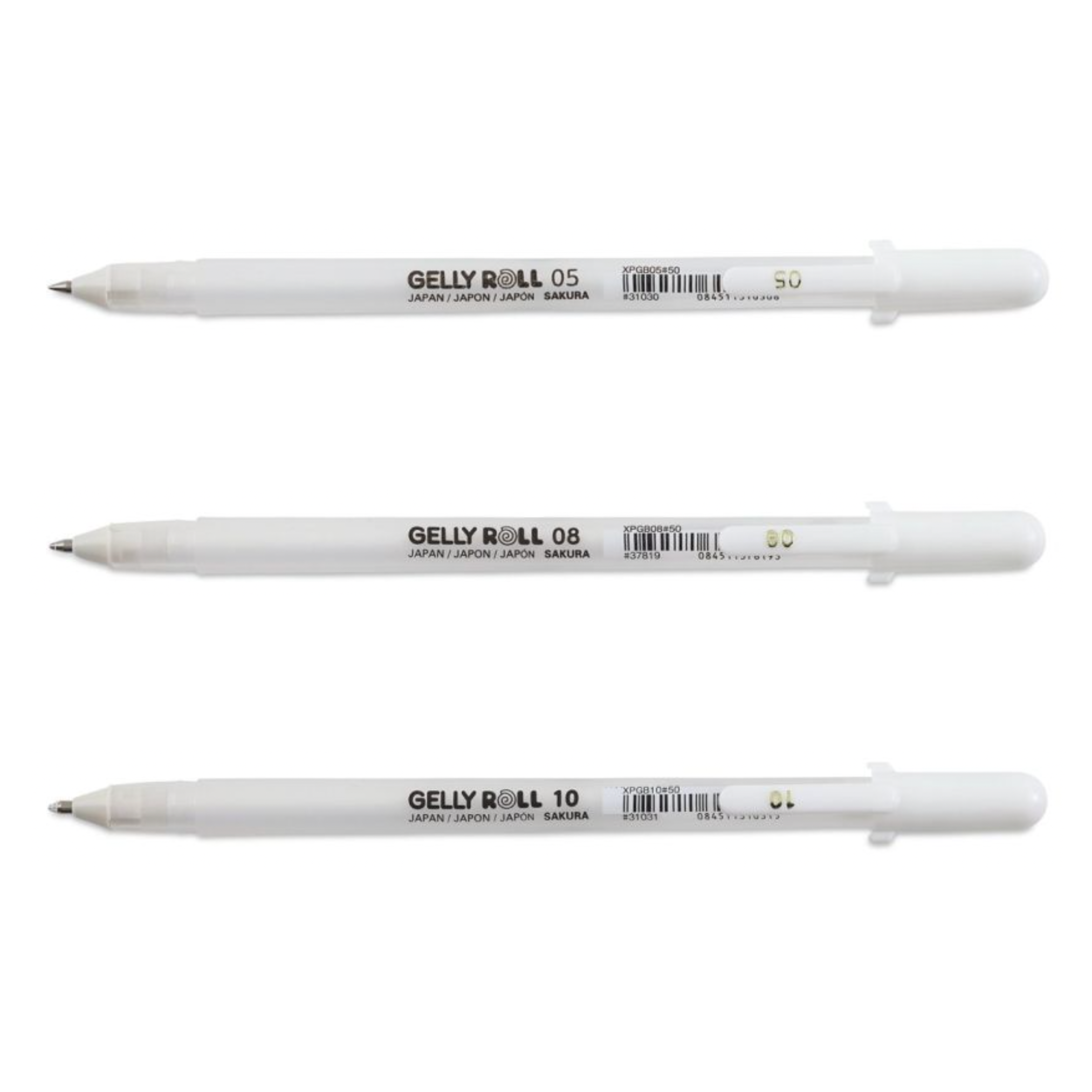Gelly Roll Classic White Pens