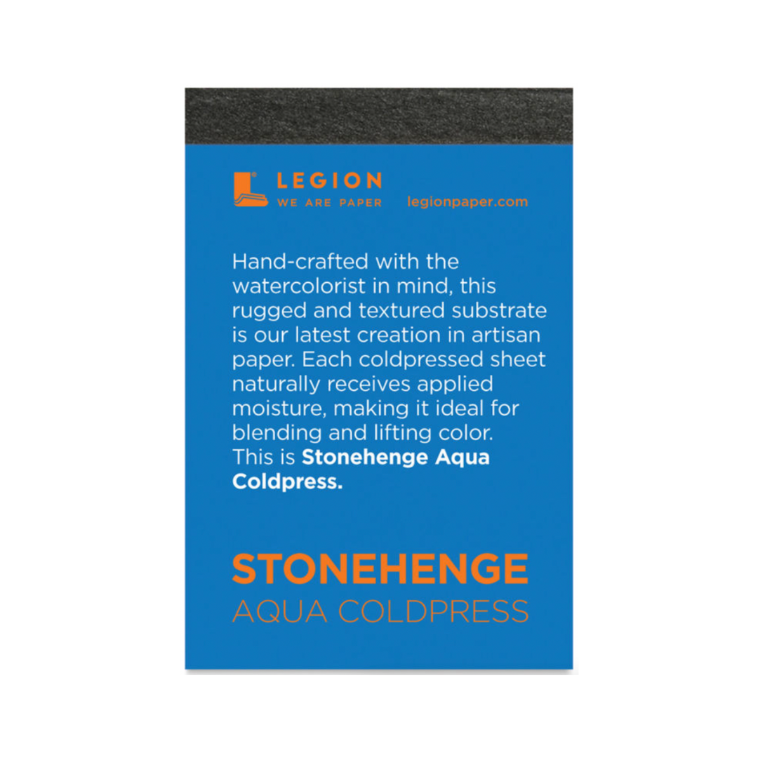 Mini Stonehenge Aqua Watercolor Paper Pad