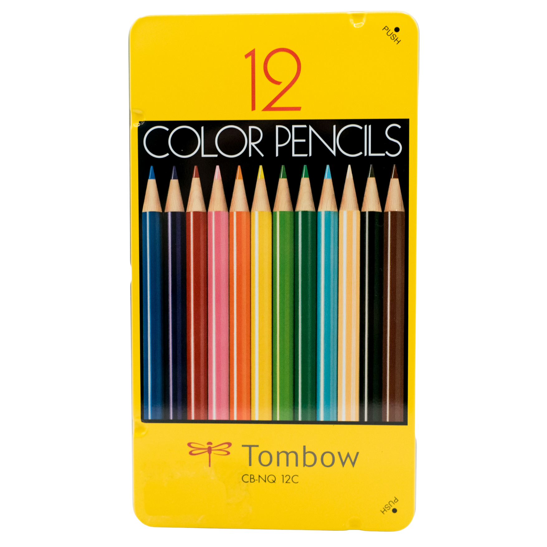 Tombow 1500 Series Colored Pencils (12)