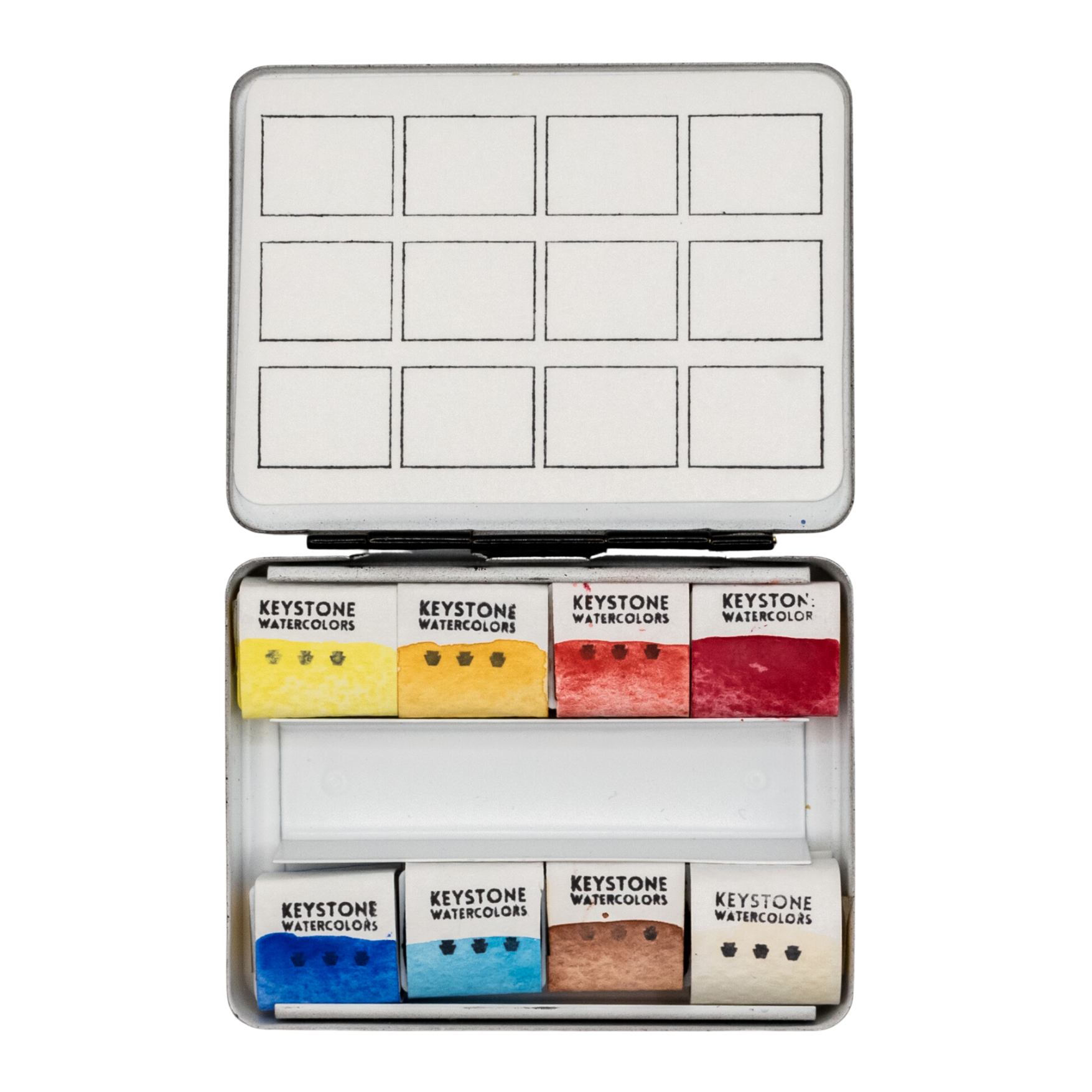 8 Color Mixing Palette